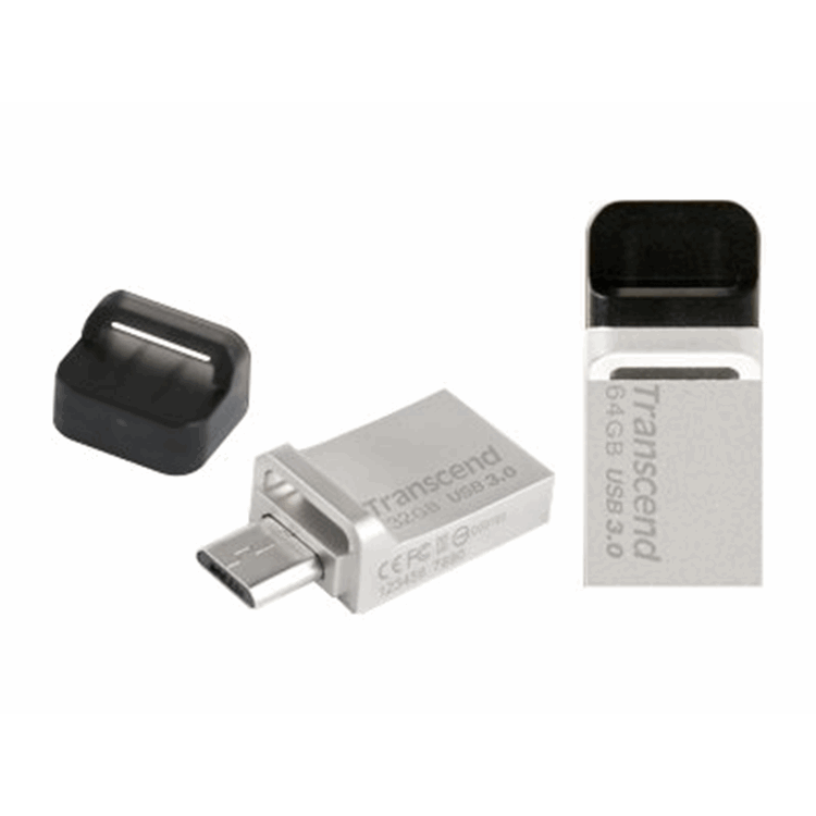 TRANSCEND JF 880S 64GB Zilver Micro/Full