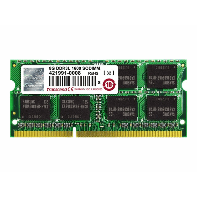 TRANSCEND soDIMM TS DDR3  8GB 1600 1.35V