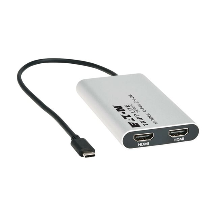 TrippLite Adapt. USB-C Dual HDMI 4K 60Hz