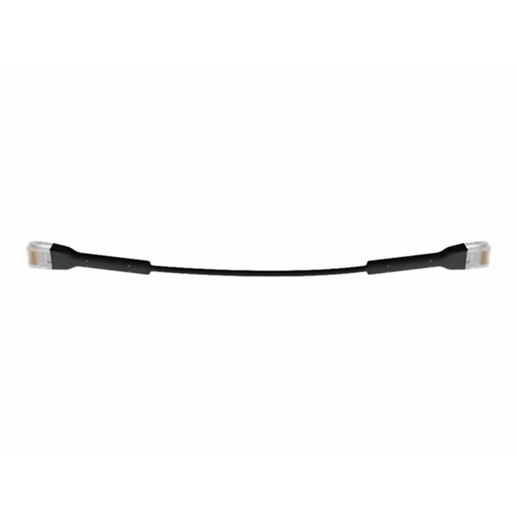 UniFi Ethernet Patch Cable - Cat6 10cm (Black) 50 pack