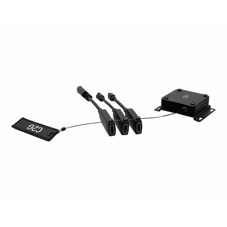 Universal Mount 4K HDMI Adapter DP+USBC