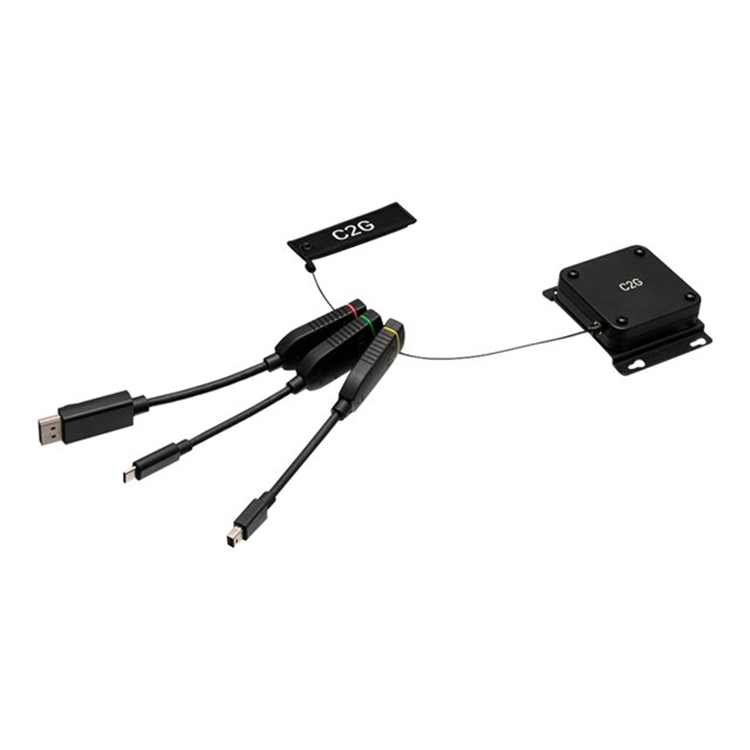 Universal Mount 4K HDMI Adapter DP+USBC