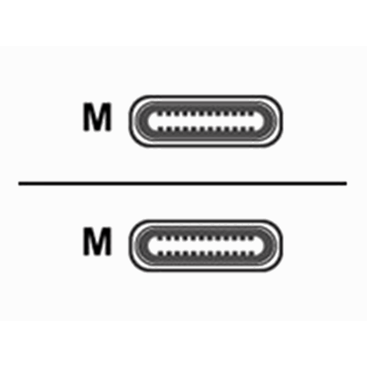 USB 3 Type C to C Cable 0.6m