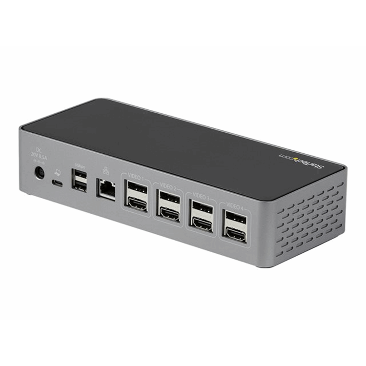 USB-C Dock - 4K Quad Monitor - 100W PD