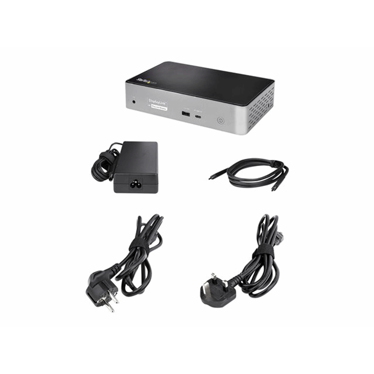 USB-C Dock - 4K Quad Monitor - 100W PD