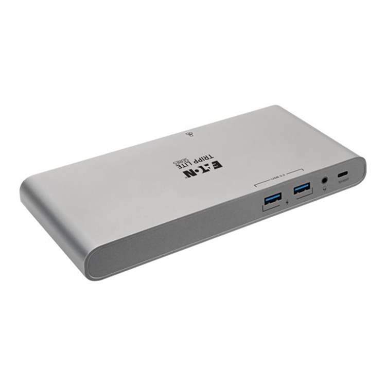 USB-C Dock Triple Display - 4K HDMI/DisplayPort VGA USB 3.2 Gen 1 USB-A/USB-C Hub GbE 100W PD Chargi