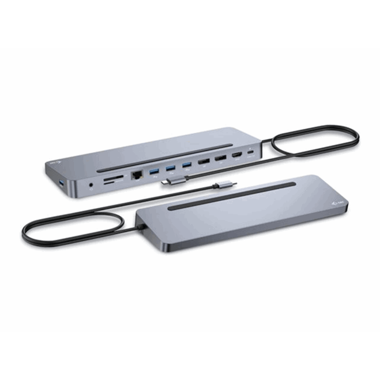 USB-C Ergo 3x LCD Dock Metal Ergonomic 4