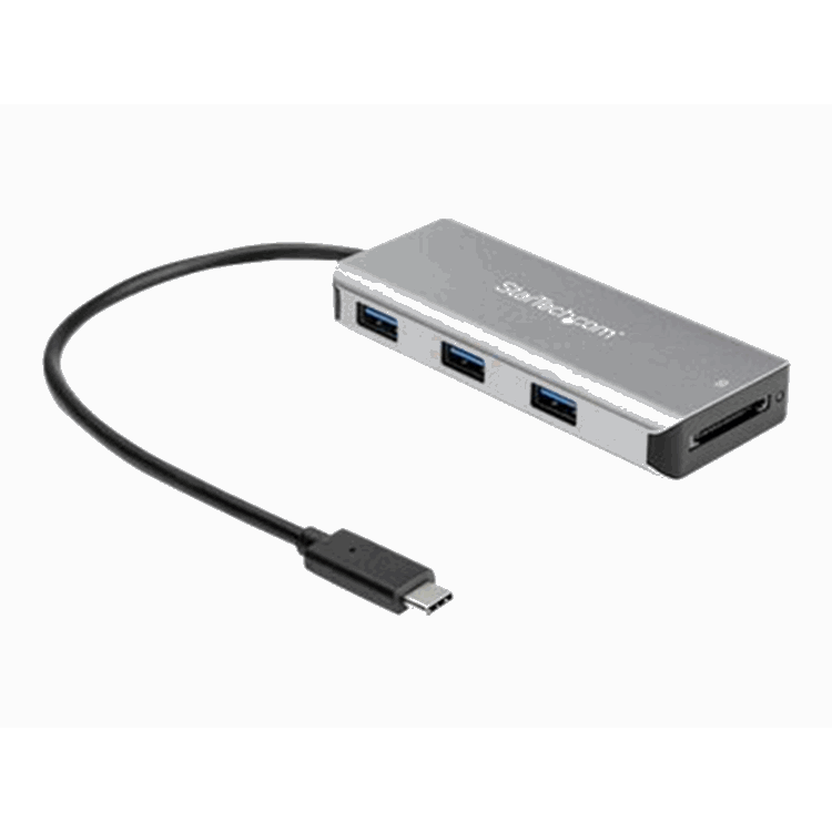 USB-C Hub - 3port - 3x USBA & SD Reader