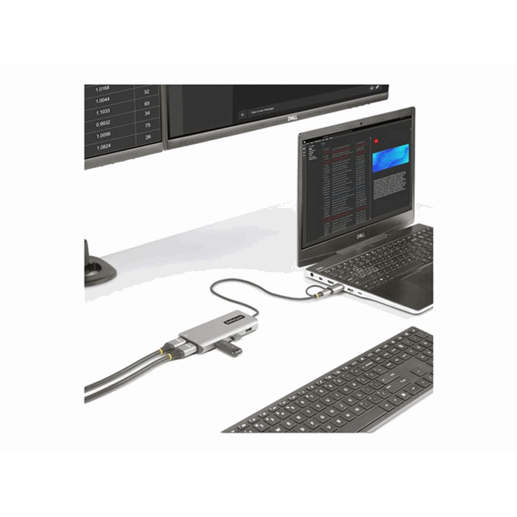 USB-C/USB-A Multiport Adapter Dual HDMI