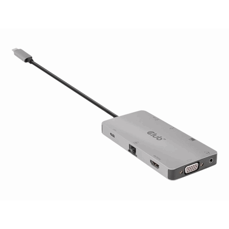 USB GEN1 TYPE-C 9-IN-1 HUB WITH HDMI  VGA  2X  USB GEN1 TYPE-A  RJ45  SD/MICRO SD CARD SLOTS AND USB