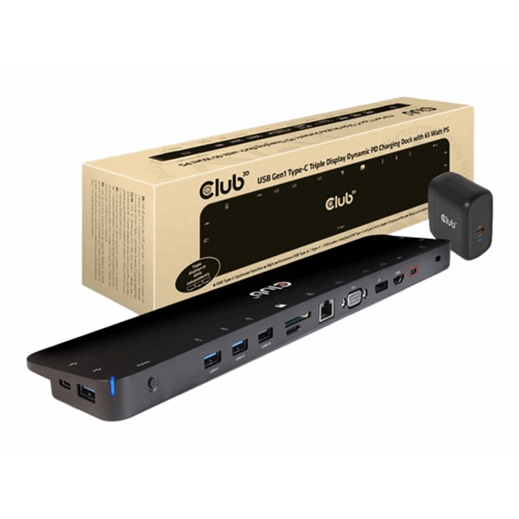 USB TC3.2 Gen 1 Trip dyn PD C60W-100W