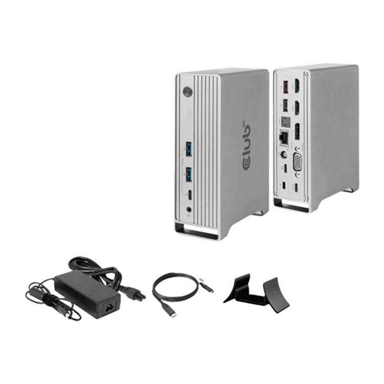 USB TYPE C GEN 2 TRIPLE DISPLAY DP ALT MODE WITH SMART PD CHARGING DOCK WITH 120WATTS PS
