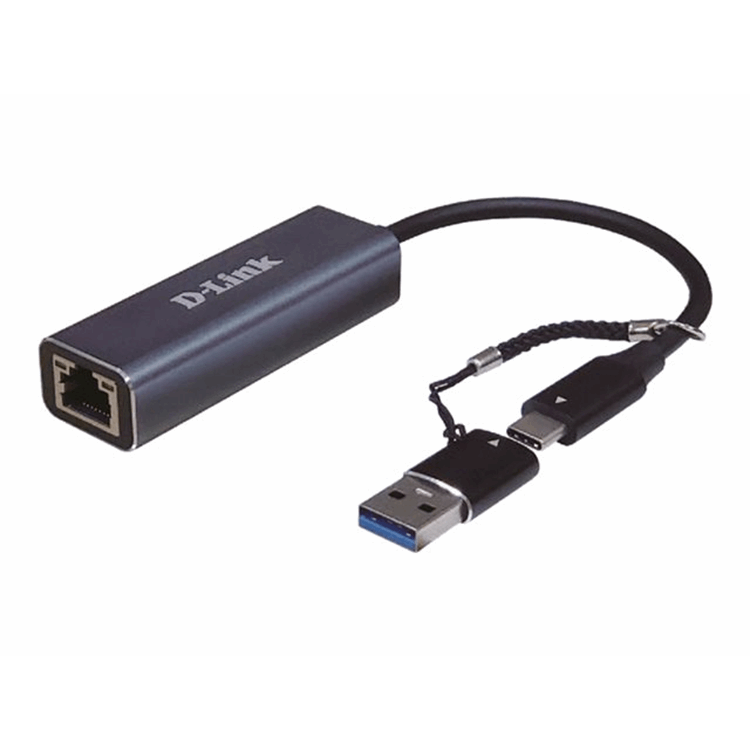 USB/USB-C to 2.5Gb Network Adapter
