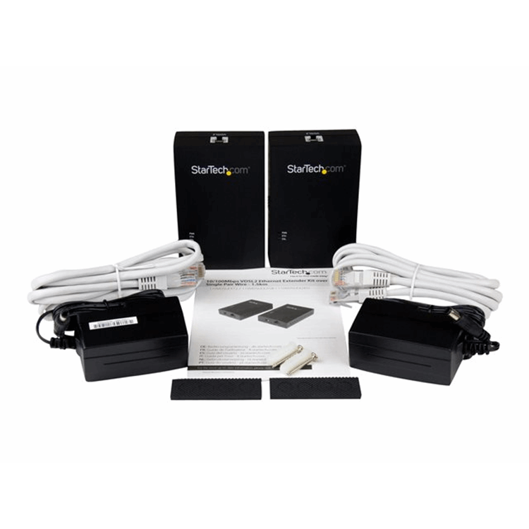 VDSL2 Ethernet Extender Kit - 1.5km