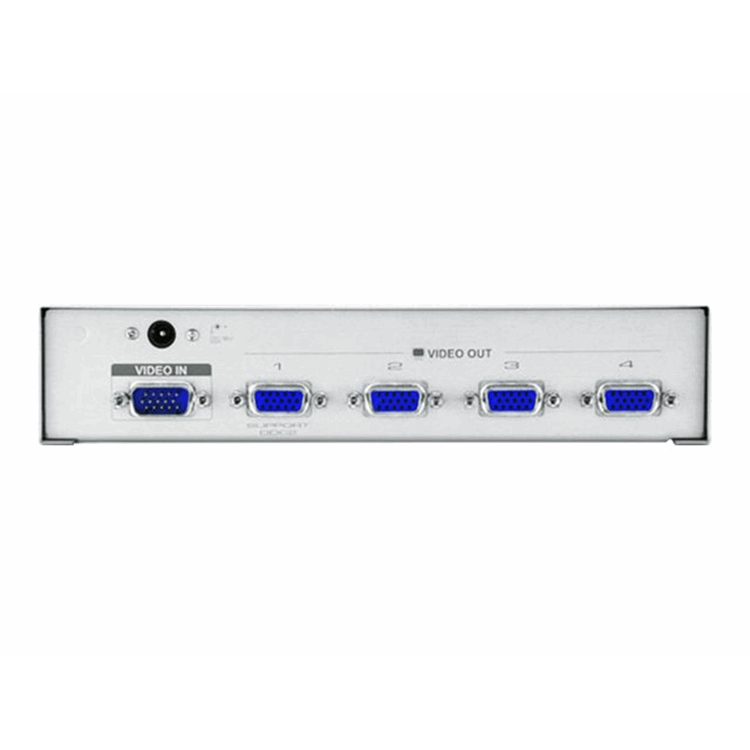 VGA Splitter KVM  4 Port Video Splitter Bandwidth: 350MHZ