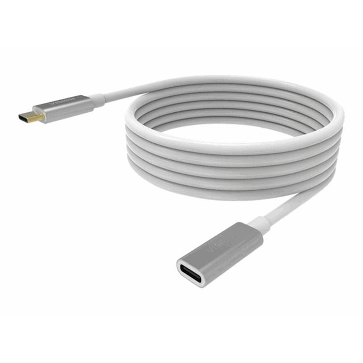 VISION 2m White USB-C extension cable