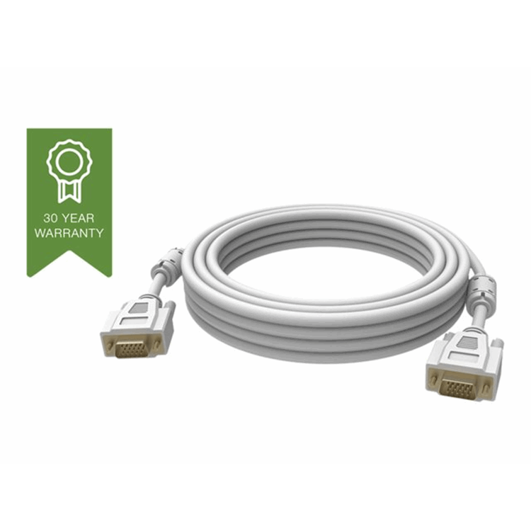 VISION 5m White VGA cable