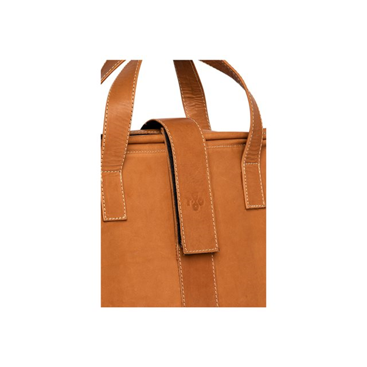 VIVA LAPTOP BAG 15.6IN BROWN - LEATHER
