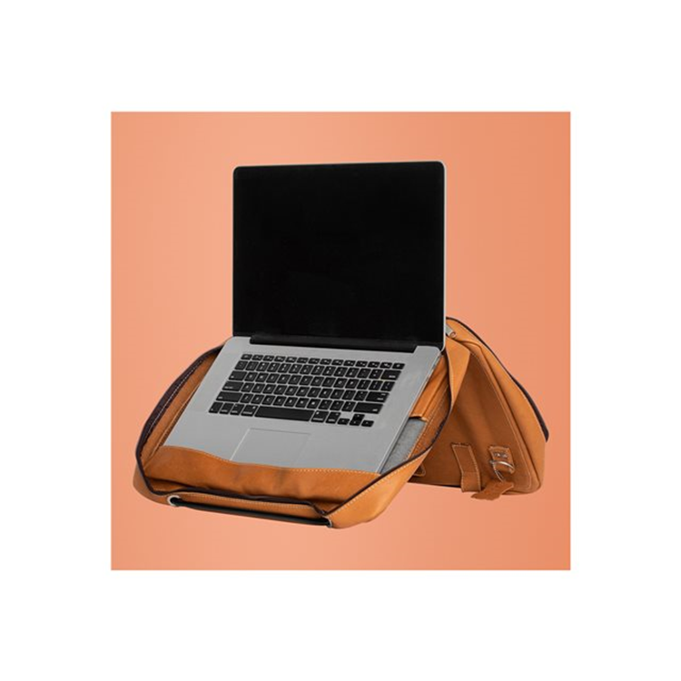 VIVA LAPTOP BAG 15.6IN BROWN - LEATHER