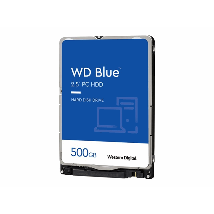WD Blue Mobile 500GB HDD SATA 6Gb/s 7mm