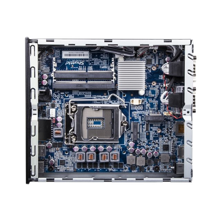 XP? slim PC/workstation barebone 1 3L maat pc Zwart LGA 1700 : 1 3L maat pc Zwart 2 SO-DIMM Maximum 