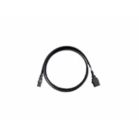 6 locking cables 0.5M black IEC C-14/13