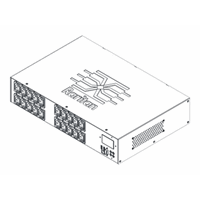 Outlet Met and Switched 230V 16A 20 Outl
