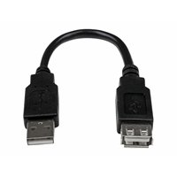 6IN USB 2.0 EXTENSION ADAPTER CABLE - 6IN USB 2.0 EXTENSION ADAPTER CABLE -