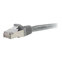 Cbl/20m CAT6A Shielded Patch Cable Grey