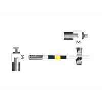 Nano Slim Twin Rotating security lock 1