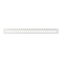 FO front panel, 1U, quick lock, 24x LC D