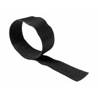 Ct4009 klittenband 15mm zwart 10mtr. Rol 10 mtr