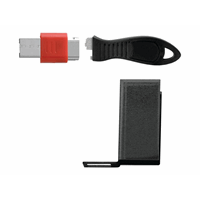 USB Port Lock /w Cable Guard Rectangular