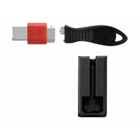 USB Port Lock with Cable Guard - Square USB Port Lock with Cable Guard - Square