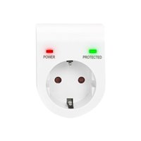 surge protector with power and protected