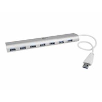 7 Port Compact USB 3.0 Hub - Aluminum
