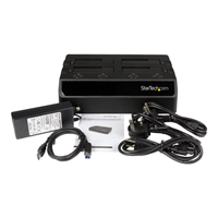 USB 3.0 to 4-Bay HDD Dock w/ UASP & Fans