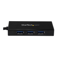 Portable USB 3.0 Hub w/ Gigabit Ethernet