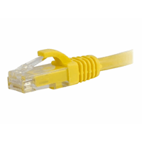 Cbl/0.5M Yellow CAT6 PVC Snagless UTP