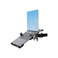Monitor Arm with Laptop Tray Adjustable Monitor Arm with Laptop Tray Adjustable