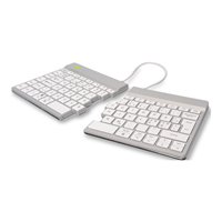 ErgonomicKB Split QWERTY(ND) Bluet white ErgonomicKB Split QWERTY(ND) Bluet white