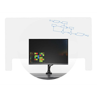 KGuard Monitor Mounted Desk Screen