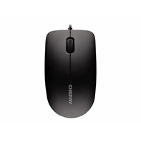 MC 1000 corded mouse black USB. 3 buttons/scroll wheel/symmetrical design/high resolution optical se