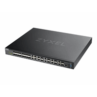 Zyxel XS3800-28 28-port 10GbE L2+ Switch MultiGig 12x 10G Copper 8x 10G dual pers. 8x 10G SFP+. Zyxel XS3800-28 28-port 10GbE L2+ Switch MultiGig 12x 10G Copper 8x 10G dual pers. 8x 10G SFP+.