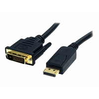 6 FT DISPLAYPORT TO DVI CABLE M/M 6 FT DISPLAYPORT TO DVI CABLE M/M
