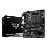 MSI A520M PRO AM4 M-ATX MB