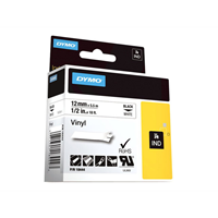 RHINO TAPE VINYL 12MM WIT