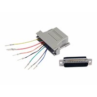 DB25 to RJ45 Modular Adapter - M/F