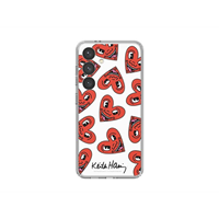 Samsung S24 KH Heart Plate Red