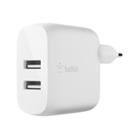 BELKIN Dual USB-A WallCharger 12W X2 WHT BELKIN Dual USB-A WallCharger 12W X2 WHT